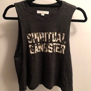 Spiritual Gangster muscle tank top